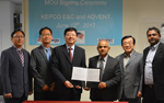 Signing of MOU with U.S. Company ADVENT