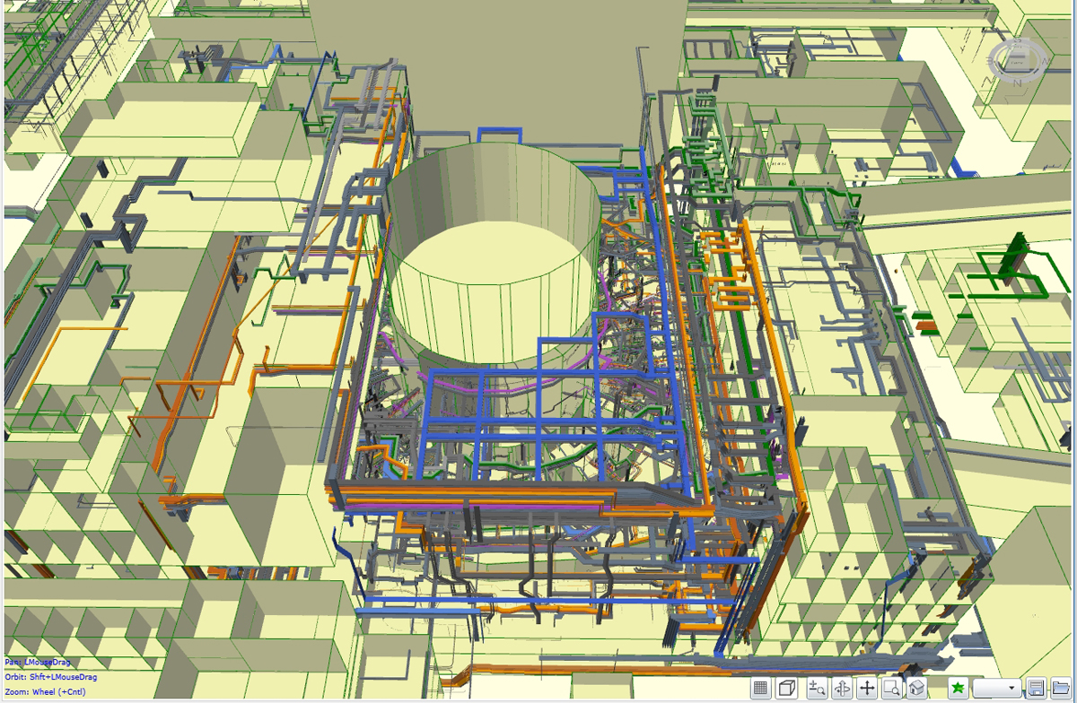 KCMS 3D로 구현된 ITER TOKAMAK COMPLEX 모델